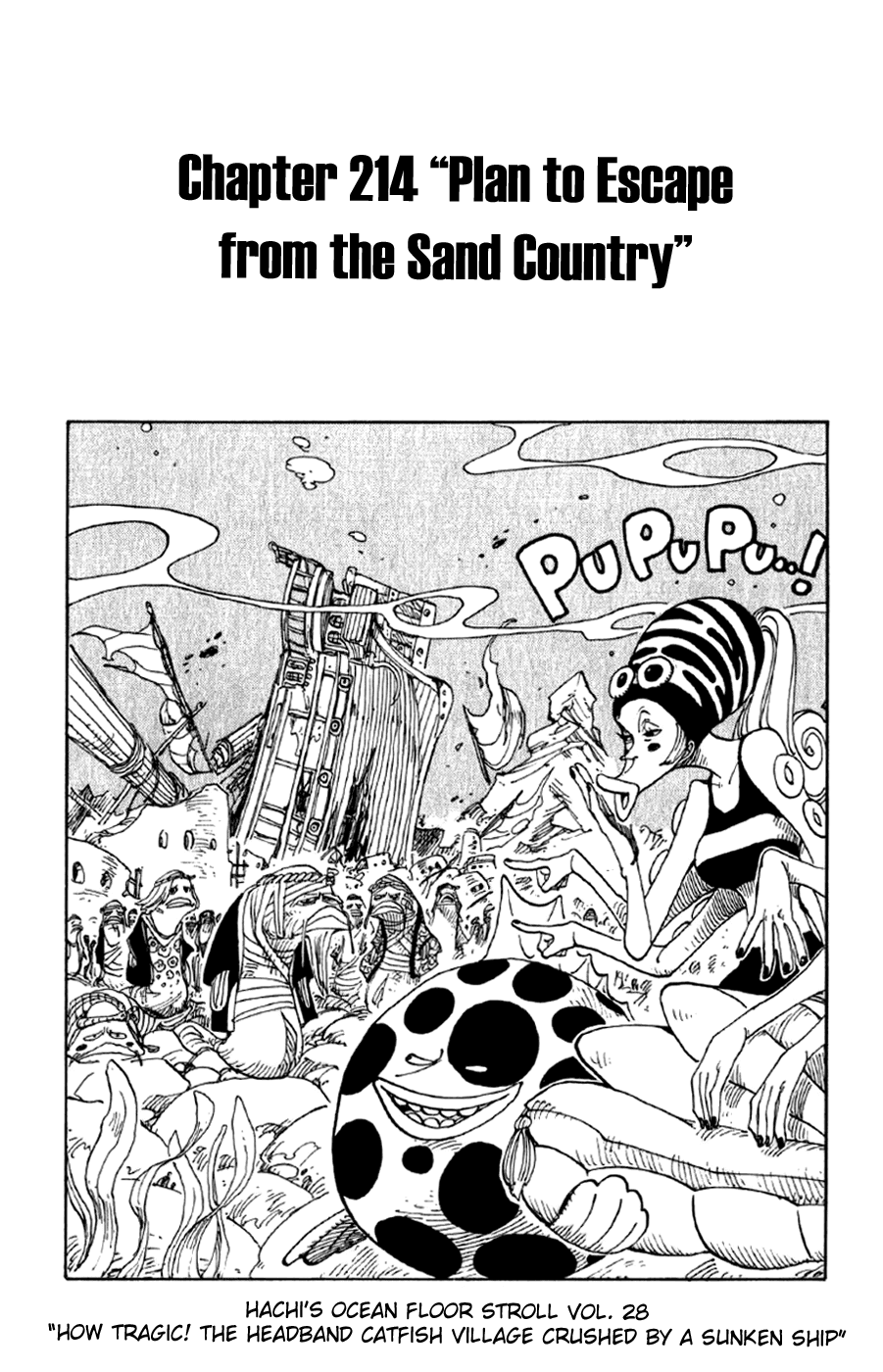 One Piece, Chapter 214 image 01